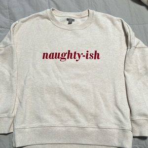 Aerie Naughty-ish sweatshirt